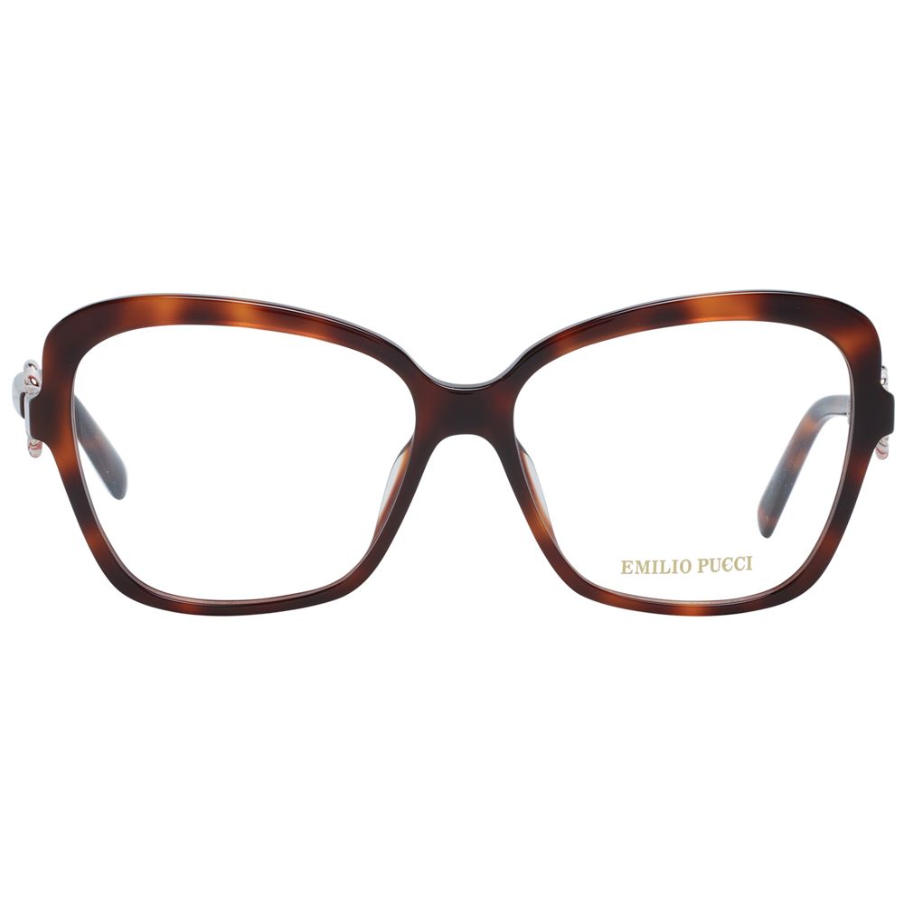 Emilio Pucci Brown Plastic Glasses (Frames) | Regal Royce