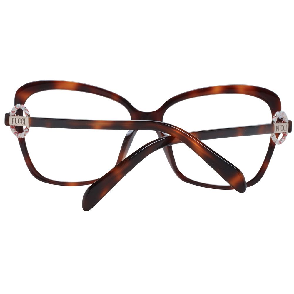 Emilio Pucci Brown Plastic Glasses (Frames) | Regal Royce