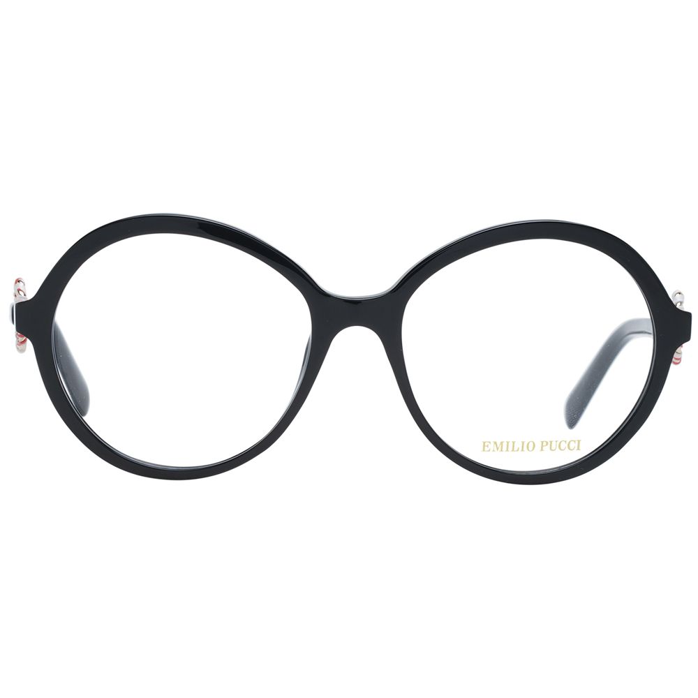 Emilio Pucci Black Plastic Glasses (Frames) | Regal Royce