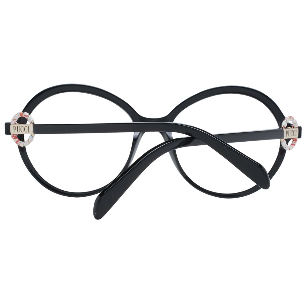 Emilio Pucci Black Plastic Glasses (Frames) | Regal Royce