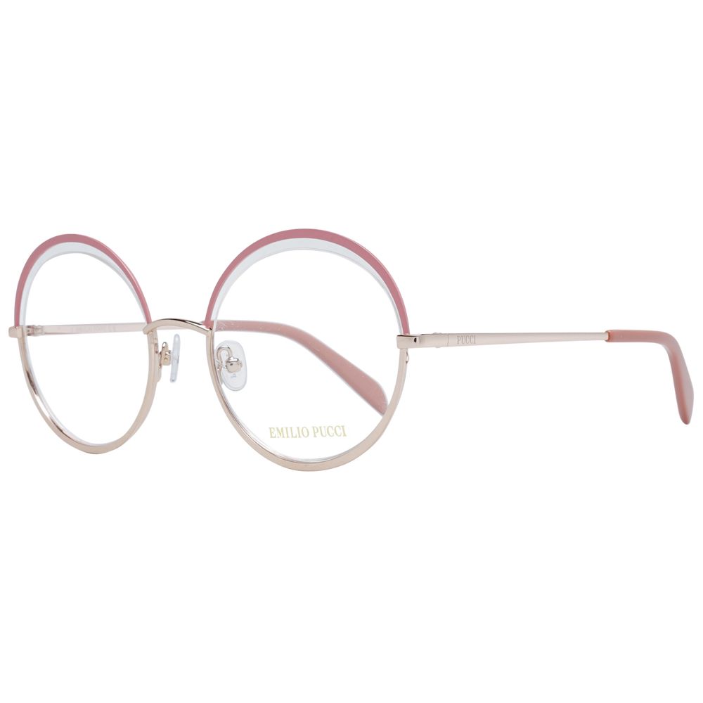 Emilio Pucci Pink Metal Glasses (Frames) | Regal Royce