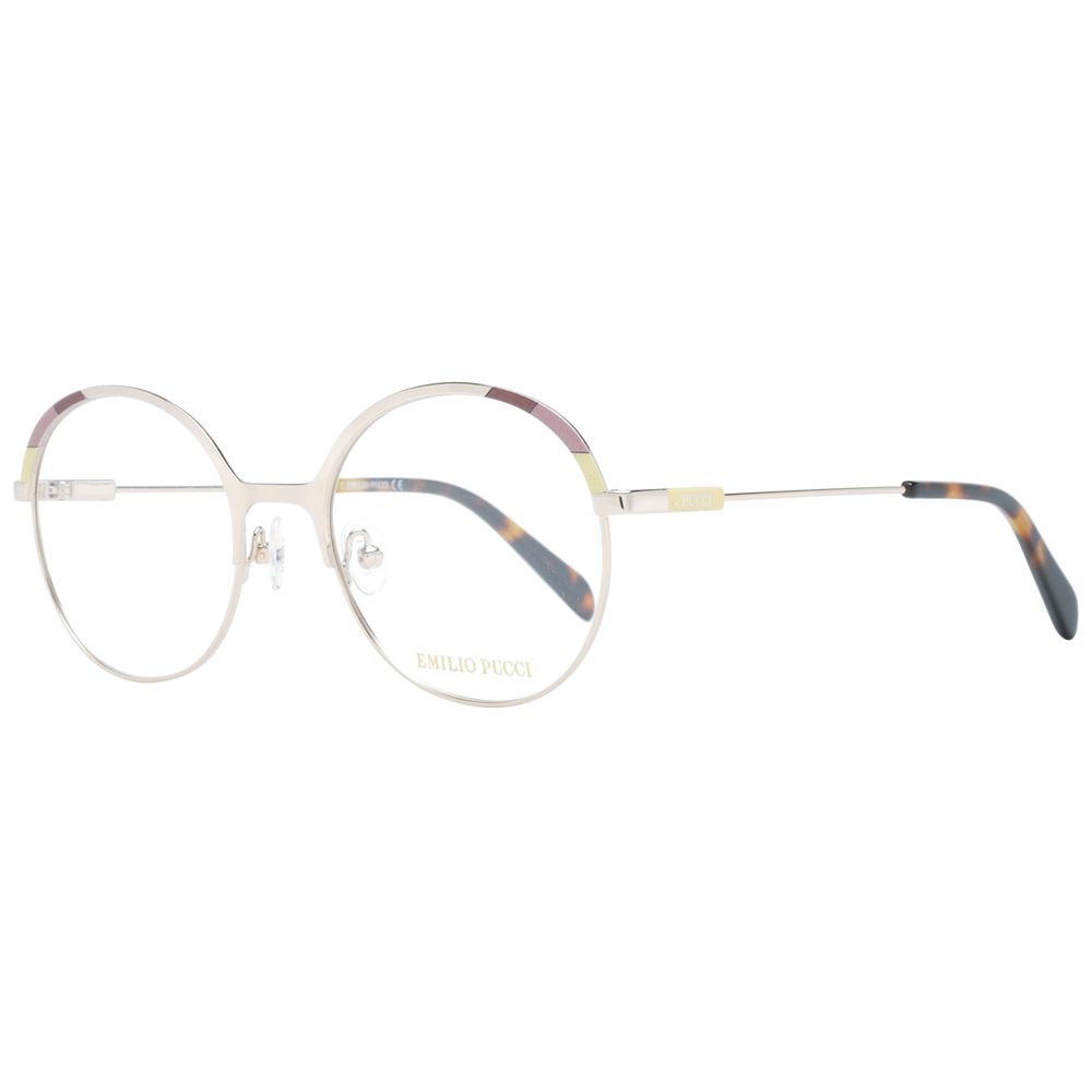 Emilio Pucci Gold Metal Glasses (Frames) | Regal Royce