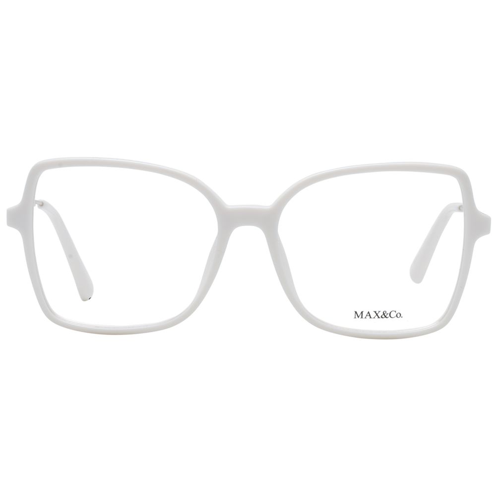 Max & Co White Plastic Glasses (Frames) | Regal Royce