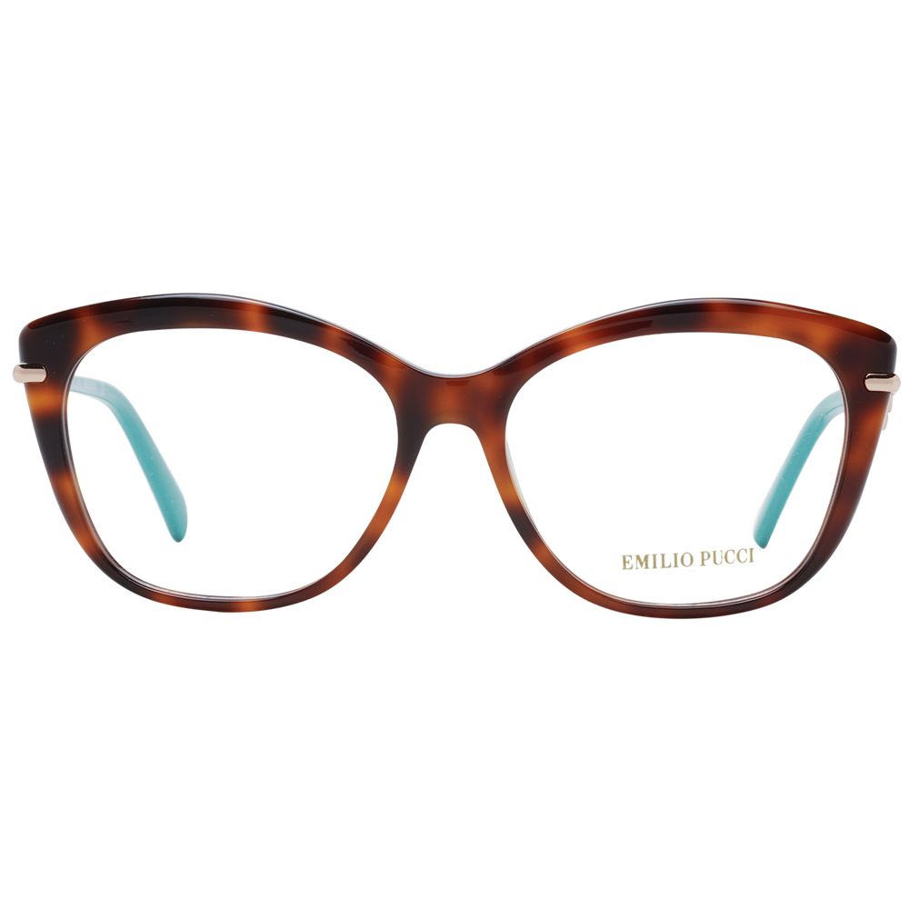 Emilio Pucci Brown Plastic Glasses (Frames) | Regal Royce