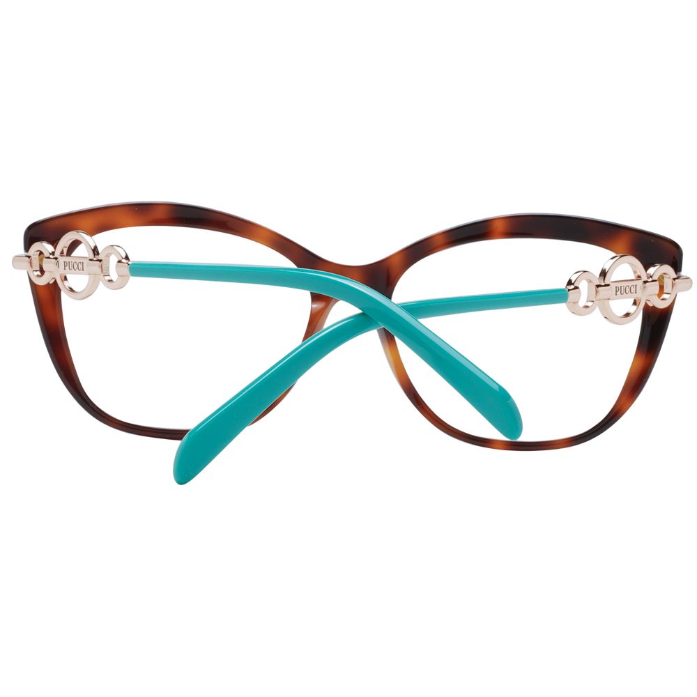 Emilio Pucci Brown Plastic Glasses (Frames) | Regal Royce