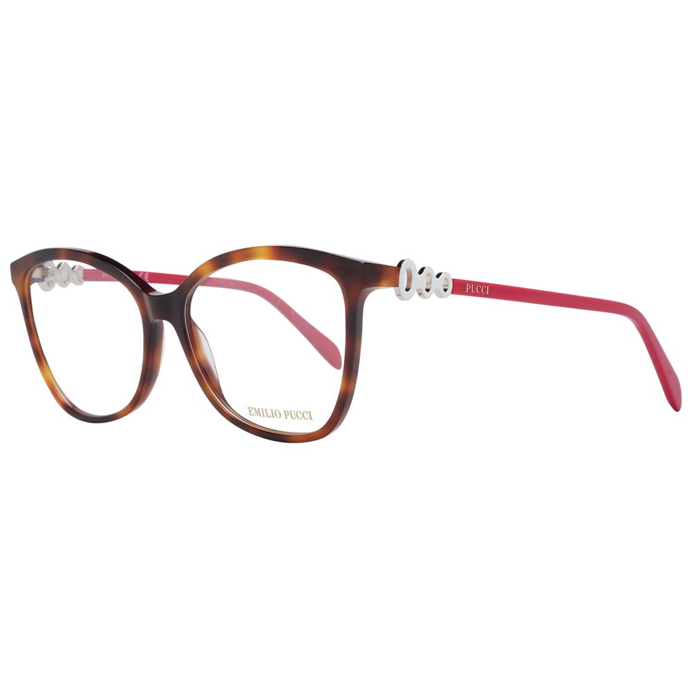 Emilio Pucci Brown Plastic Glasses (Frames) | Regal Royce