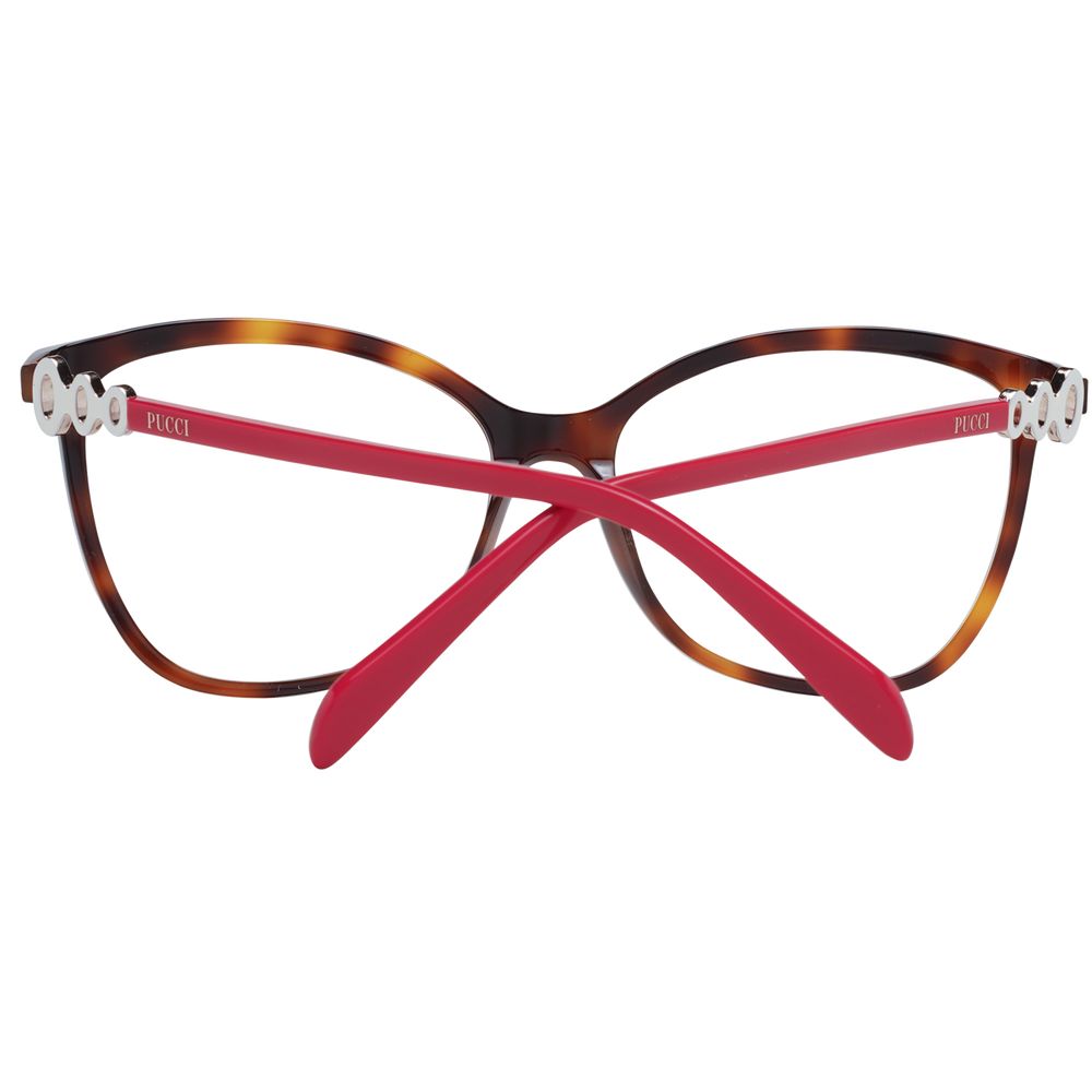 Emilio Pucci Brown Plastic Glasses (Frames) | Regal Royce