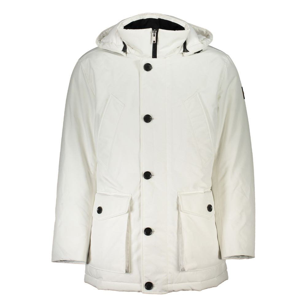 Hugo Boss White Elastane Jacket | Regal Royce