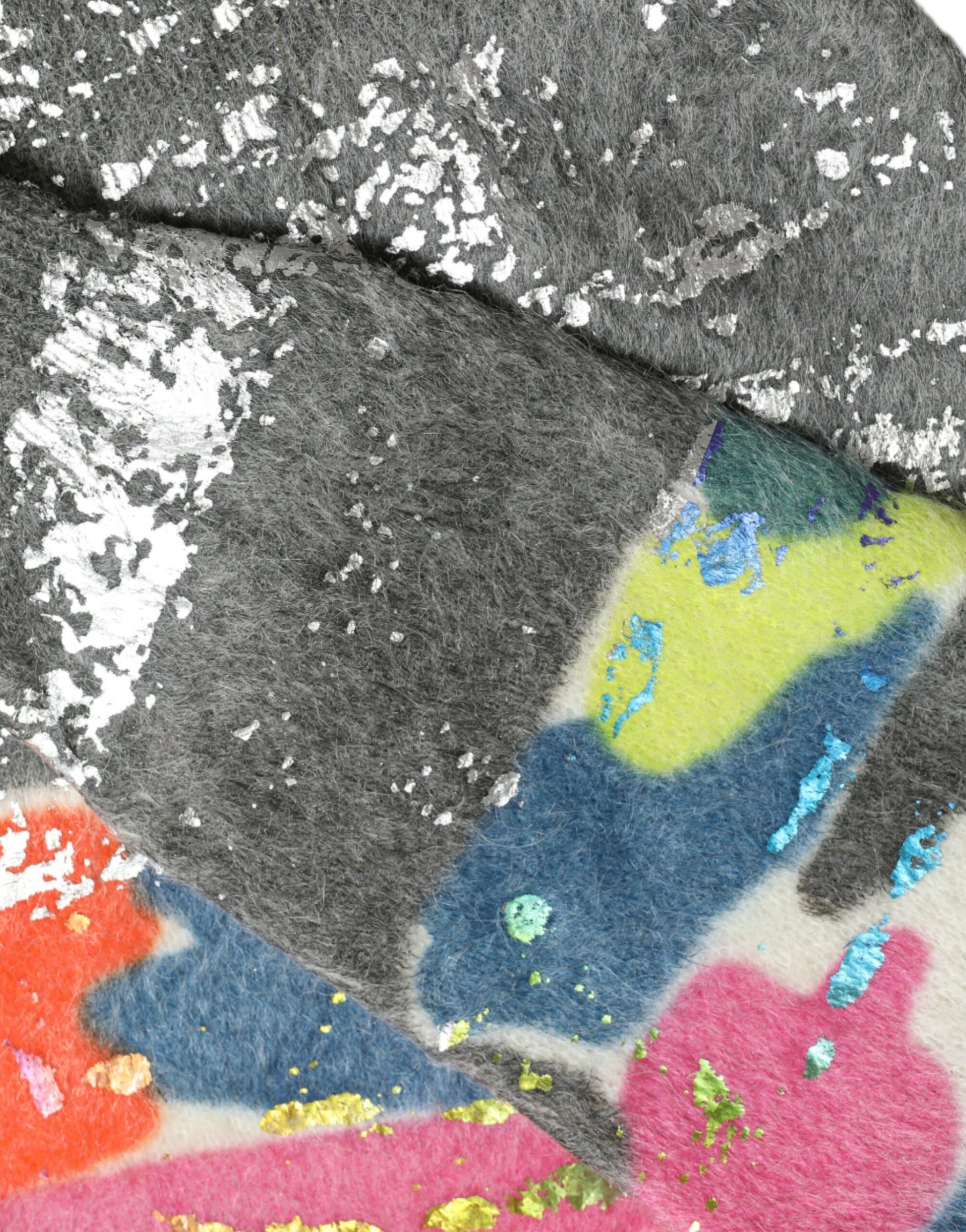 Dolce & Gabbana Multicolor Mohair Turtleneck Pullover Sweater | Regal Royce