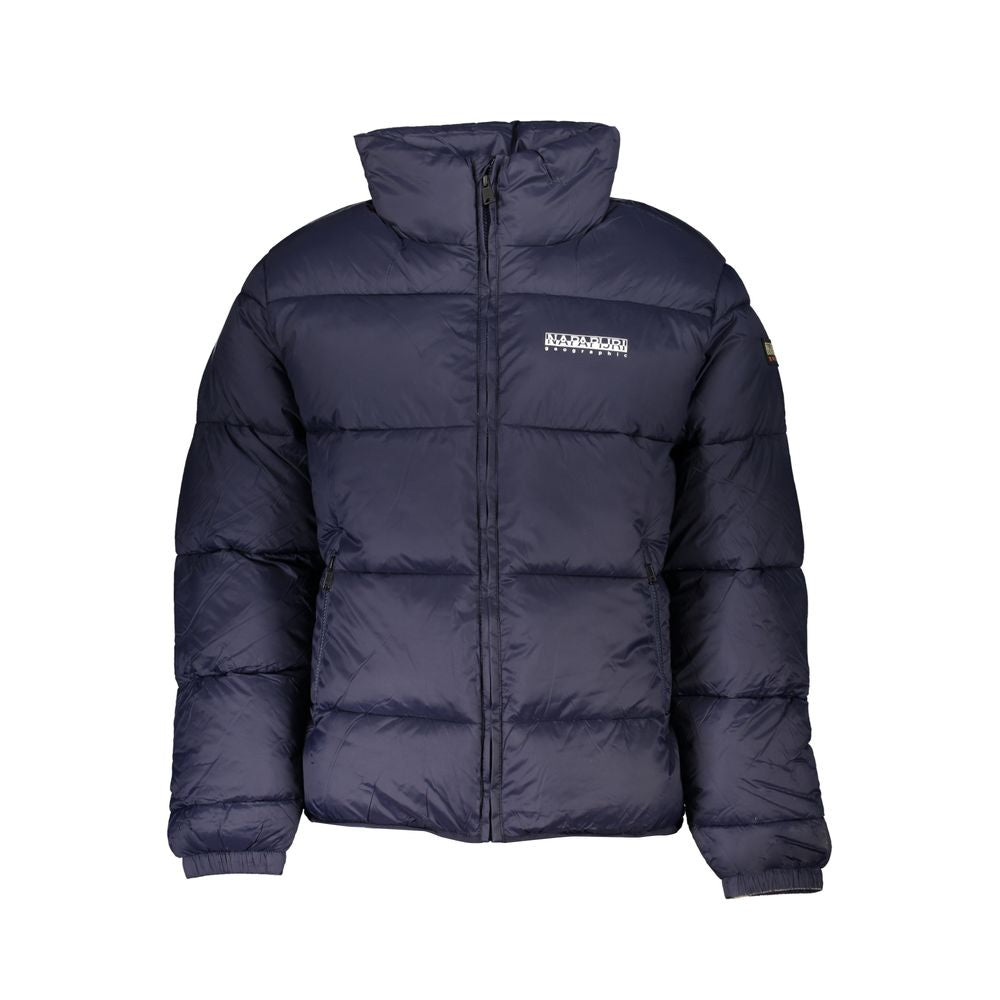 Napapijri Blue Polyamide Jacket | Regal Royce