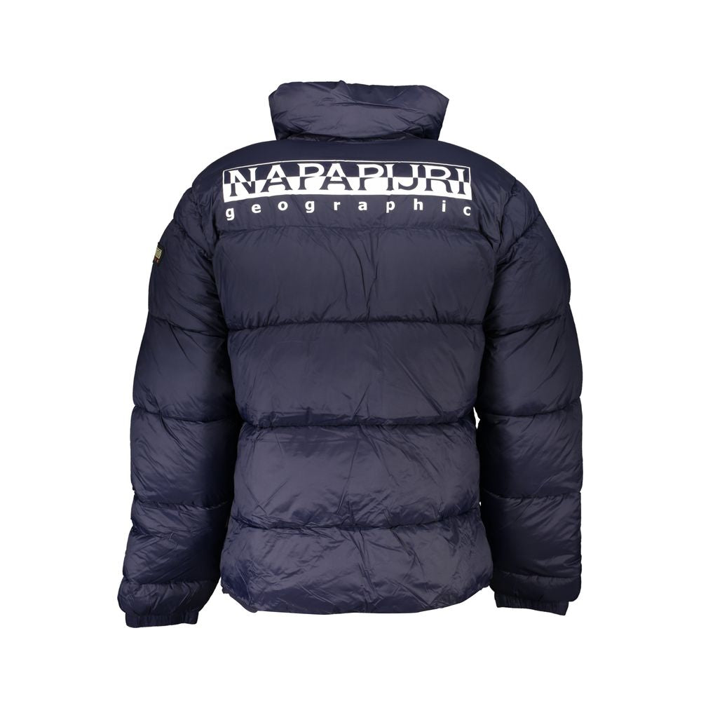 Napapijri Blue Polyamide Jacket | Regal Royce