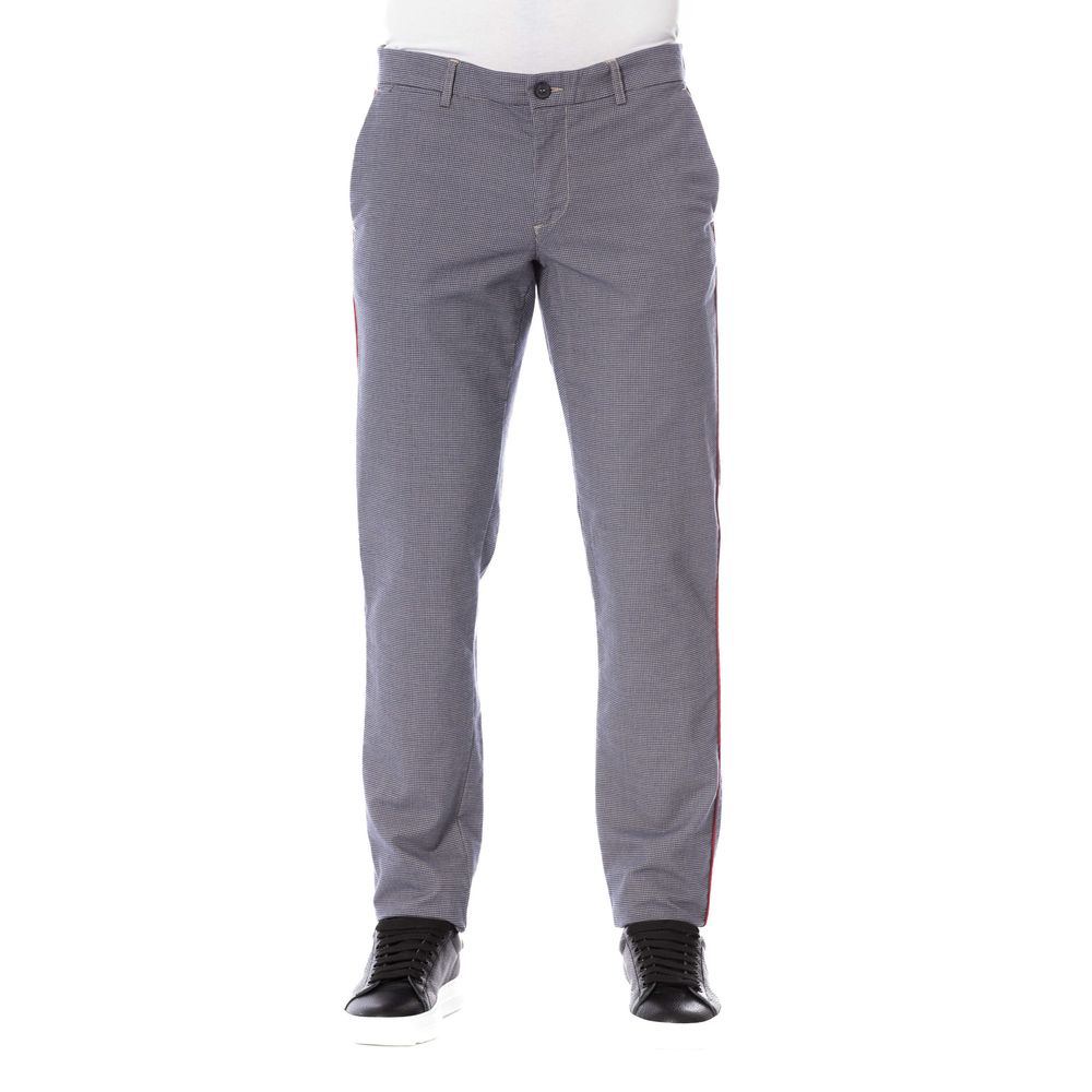 Trussardi Jeans Blue Cotton Men's Jeans | Regal Royce