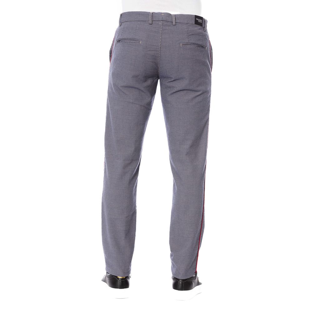 Trussardi Jeans Blue Cotton Men's Jeans | Regal Royce