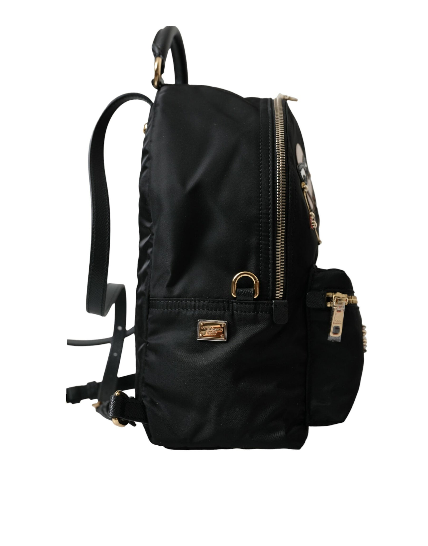 Dolce & Gabbana Black #DGFAMILY Embellished Backpack VULCANO Bag | Regal Royce