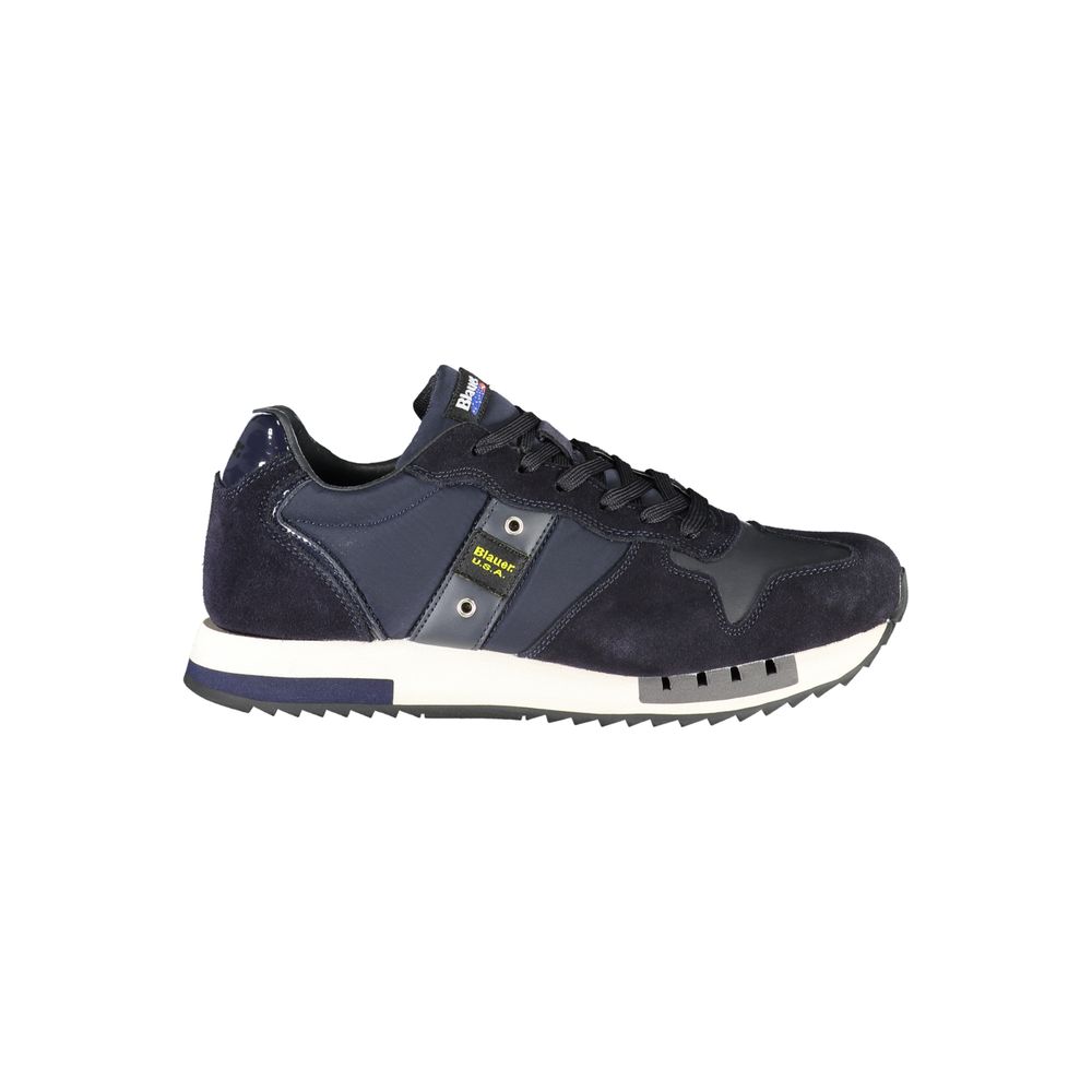 Blauer Blue Polyester Sneaker | Regal Royce