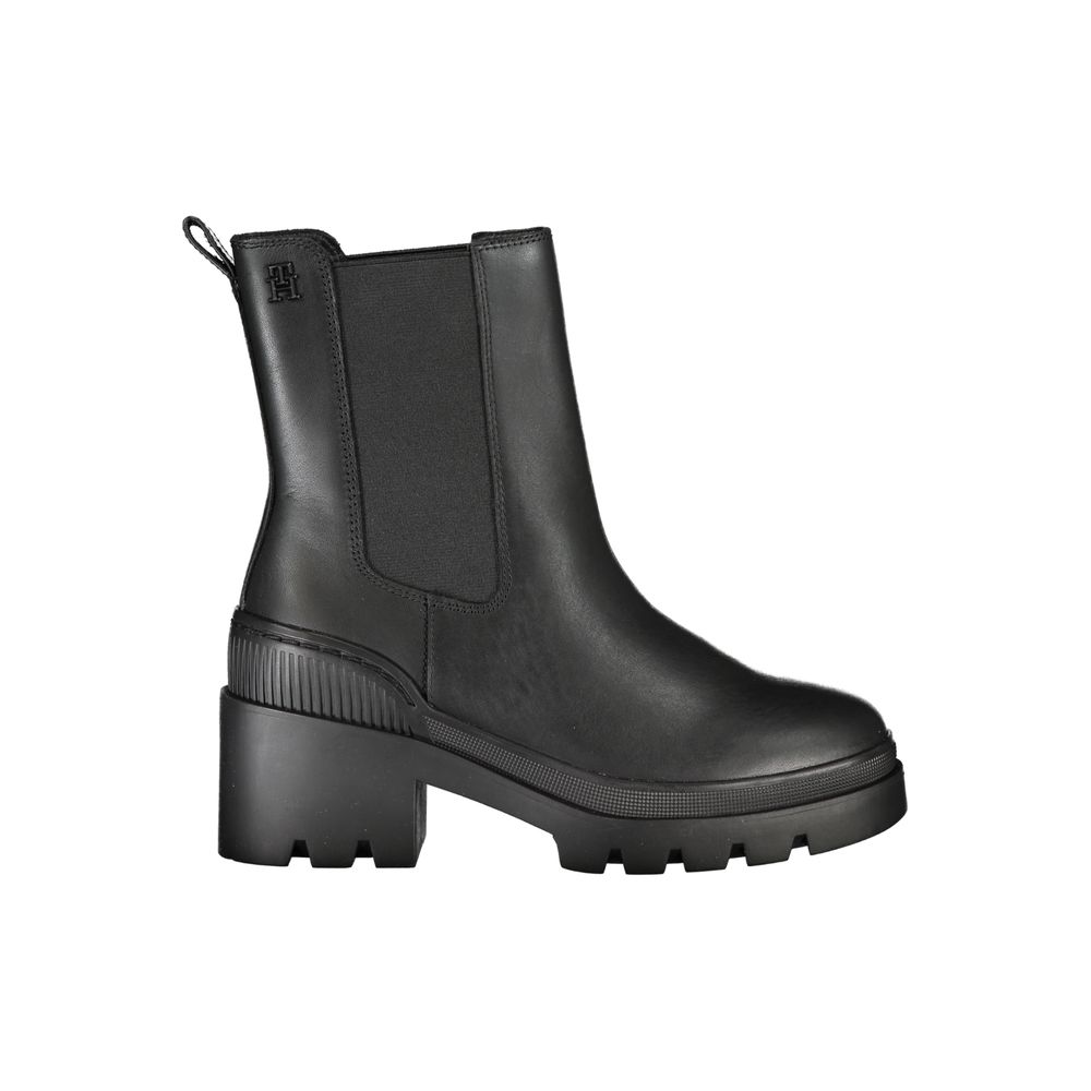 Tommy Hilfiger Black Polyester Boot | Regal Royce
