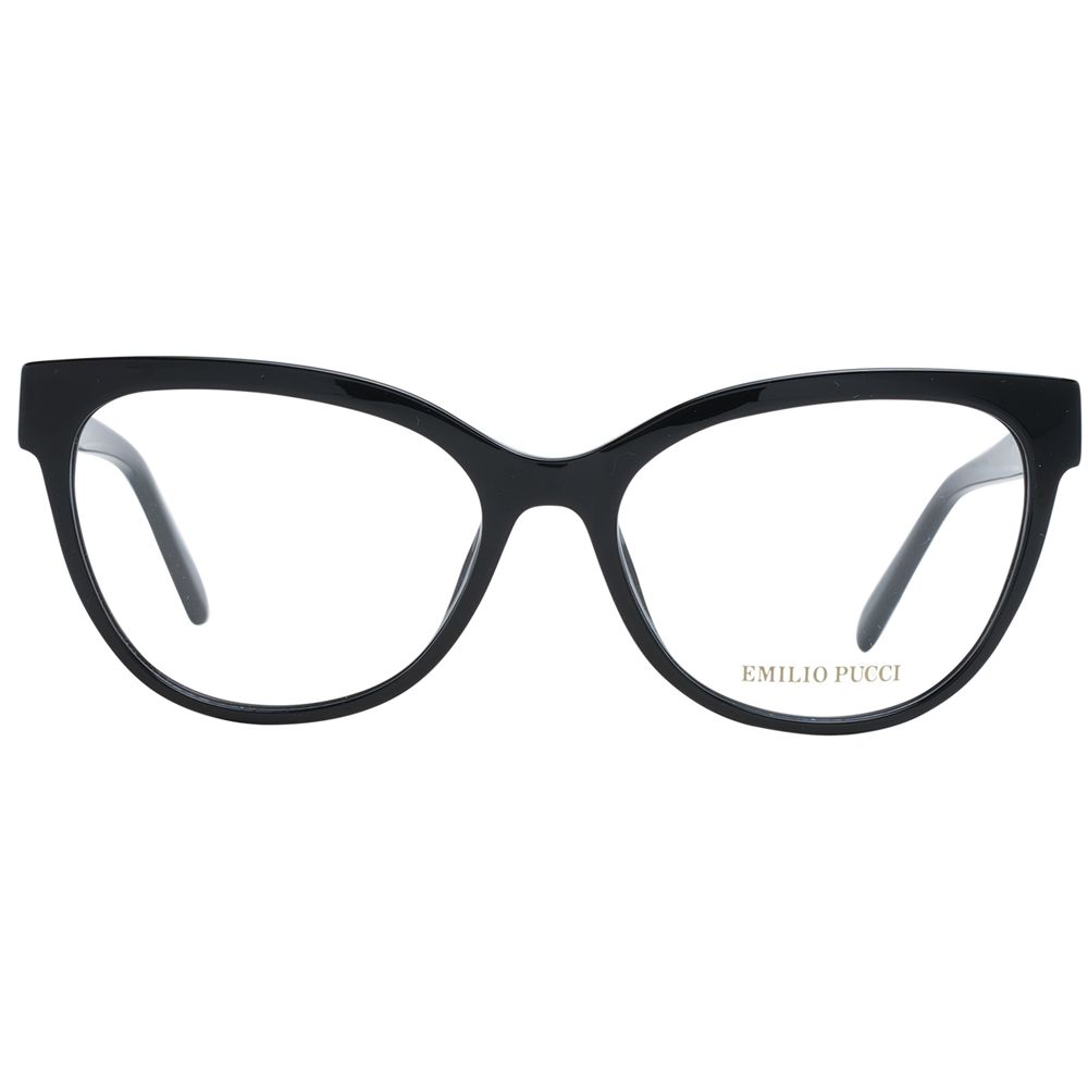 Emilio Pucci Black Plastic Glasses (Frames) | Regal Royce