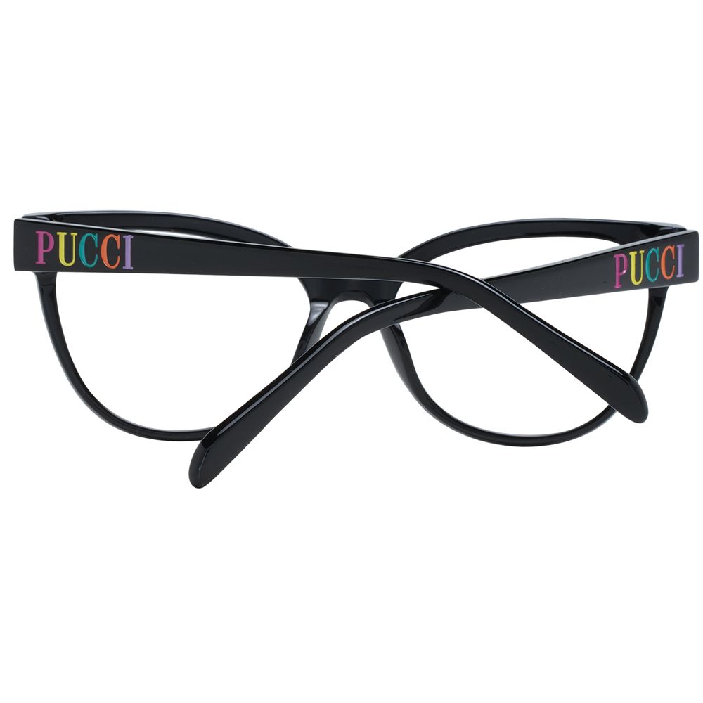 Emilio Pucci Black Plastic Glasses (Frames) | Regal Royce