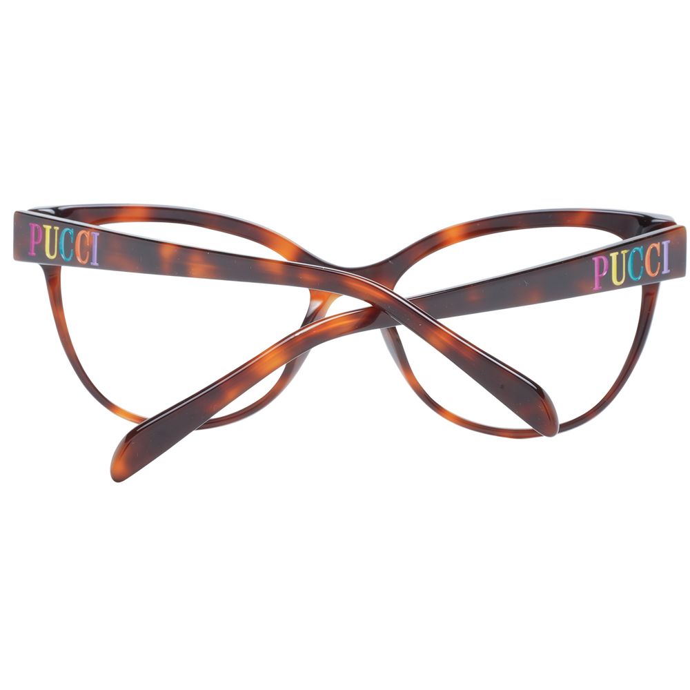 Emilio Pucci Brown Plastic Glasses (Frames) | Regal Royce