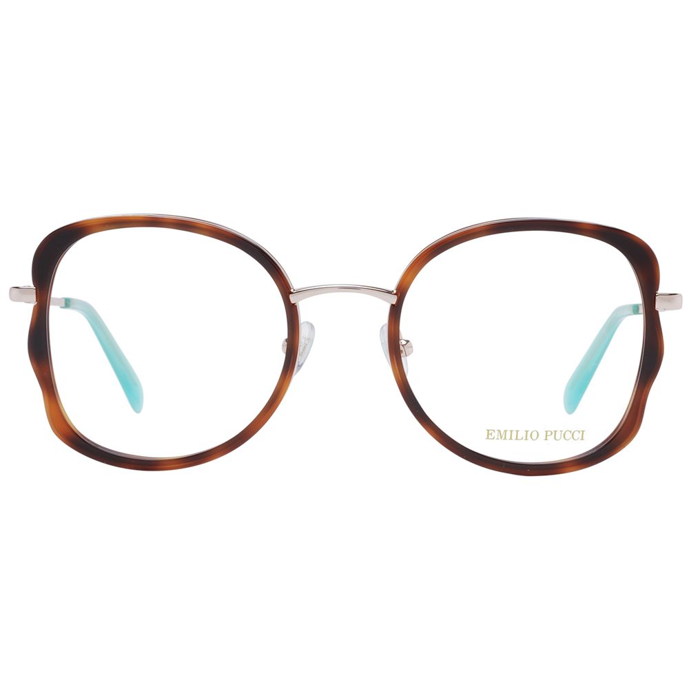 Emilio Pucci Brown Metal & Plastic Glasses (Frames) | Regal Royce
