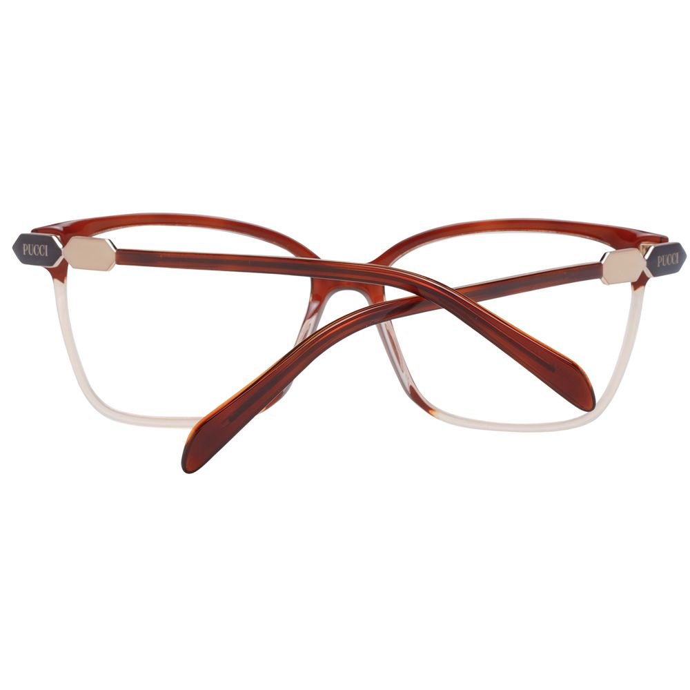 Emilio Pucci Brown Plastic Glasses (Frames) | Regal Royce