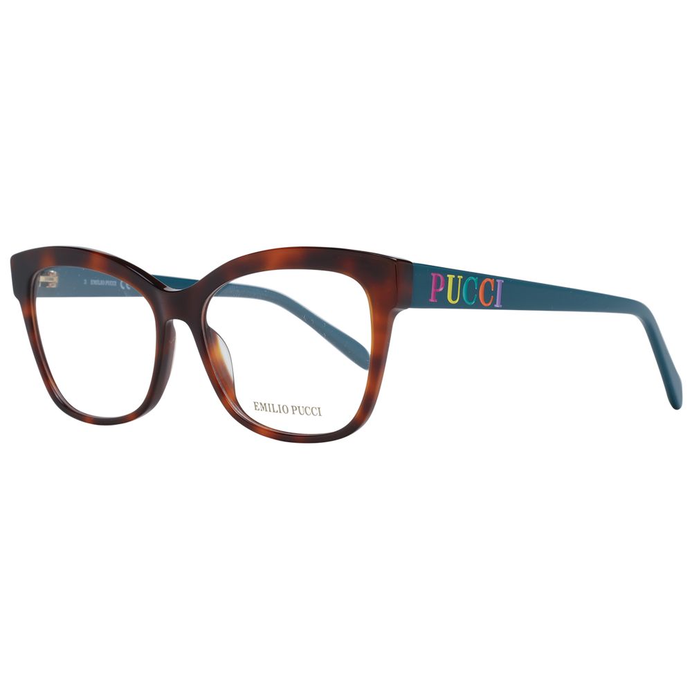 Emilio Pucci Brown Plastic Glasses (Frames) | Regal Royce