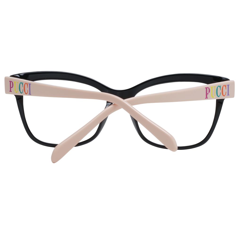 Emilio Pucci Black Plastic Glasses (Frames) | Regal Royce