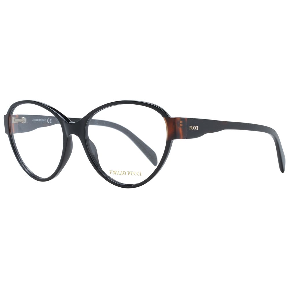 Emilio Pucci Black Plastic Glasses (Frames) | Regal Royce