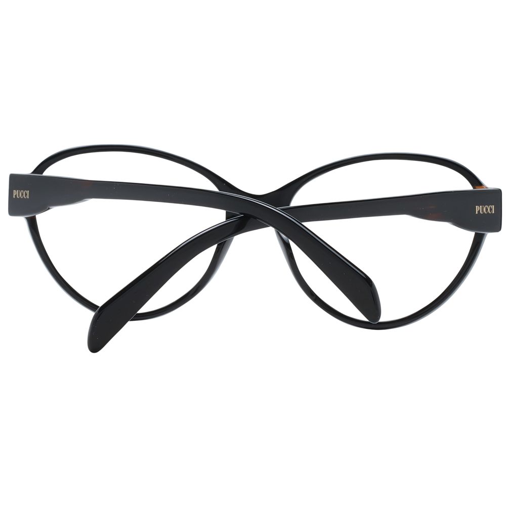 Emilio Pucci Black Plastic Glasses (Frames) | Regal Royce
