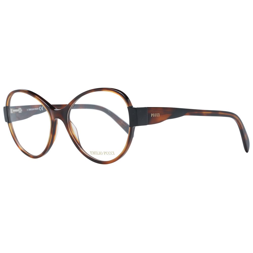 Emilio Pucci Brown Plastic Glasses (Frames) | Regal Royce