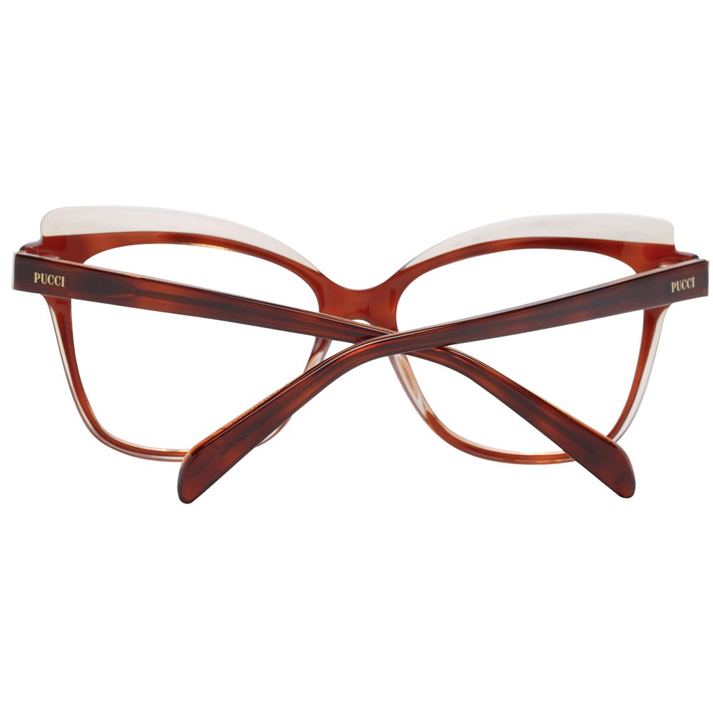 Emilio Pucci Brown Plastic Glasses (Frames) | Regal Royce