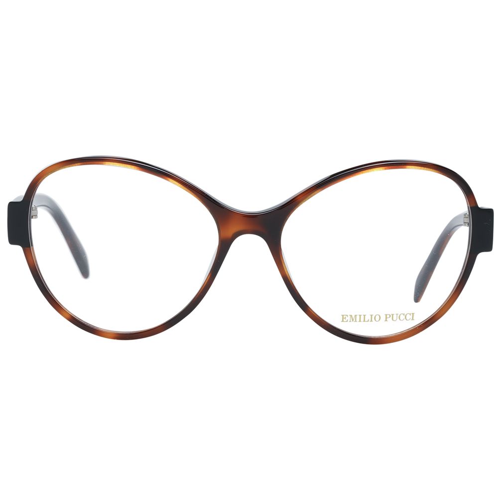 Emilio Pucci Brown Plastic Glasses (Frames) | Regal Royce