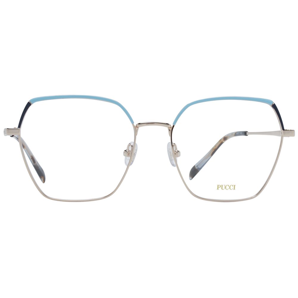 Emilio Pucci Gold Metal Glasses (Frames) | Regal Royce