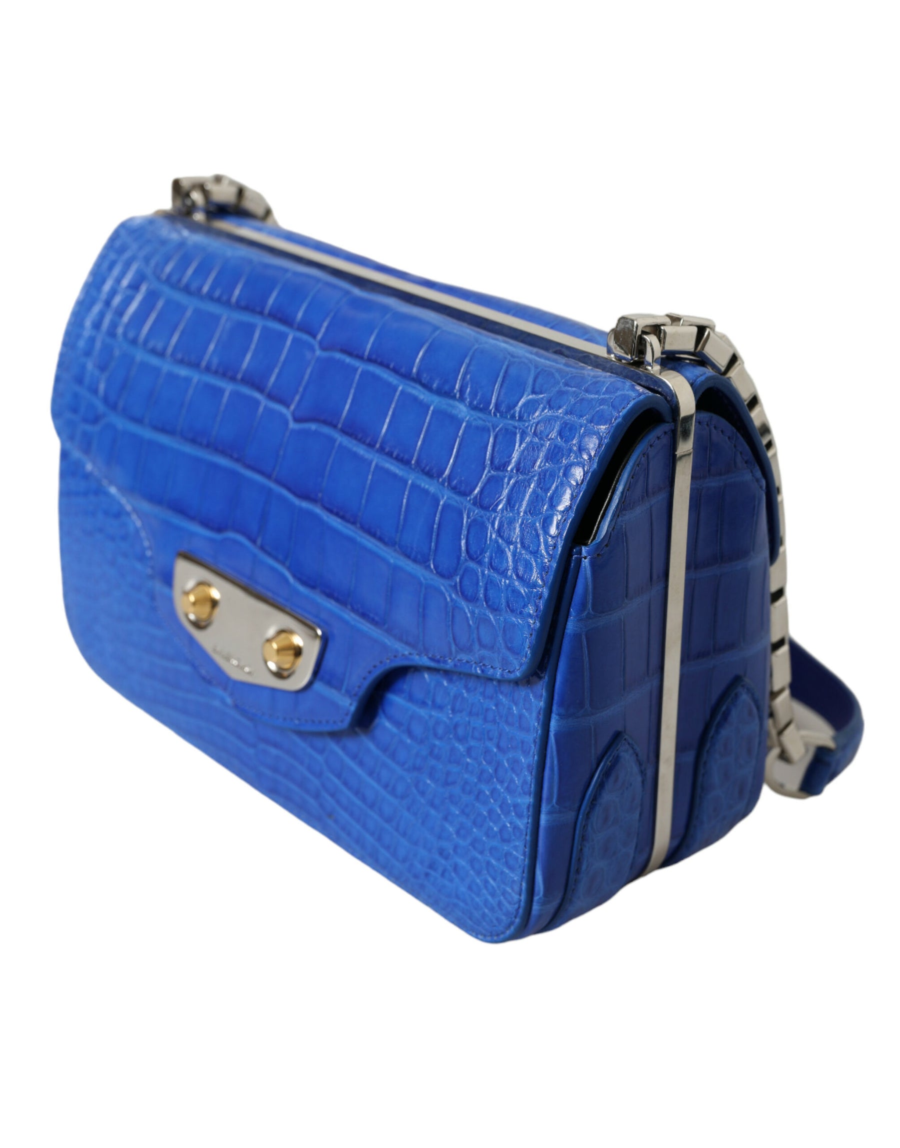 Balenciaga Blue Exotic Leather Neo Classic Purse Shoulder Handbag Bag | Regal Royce
