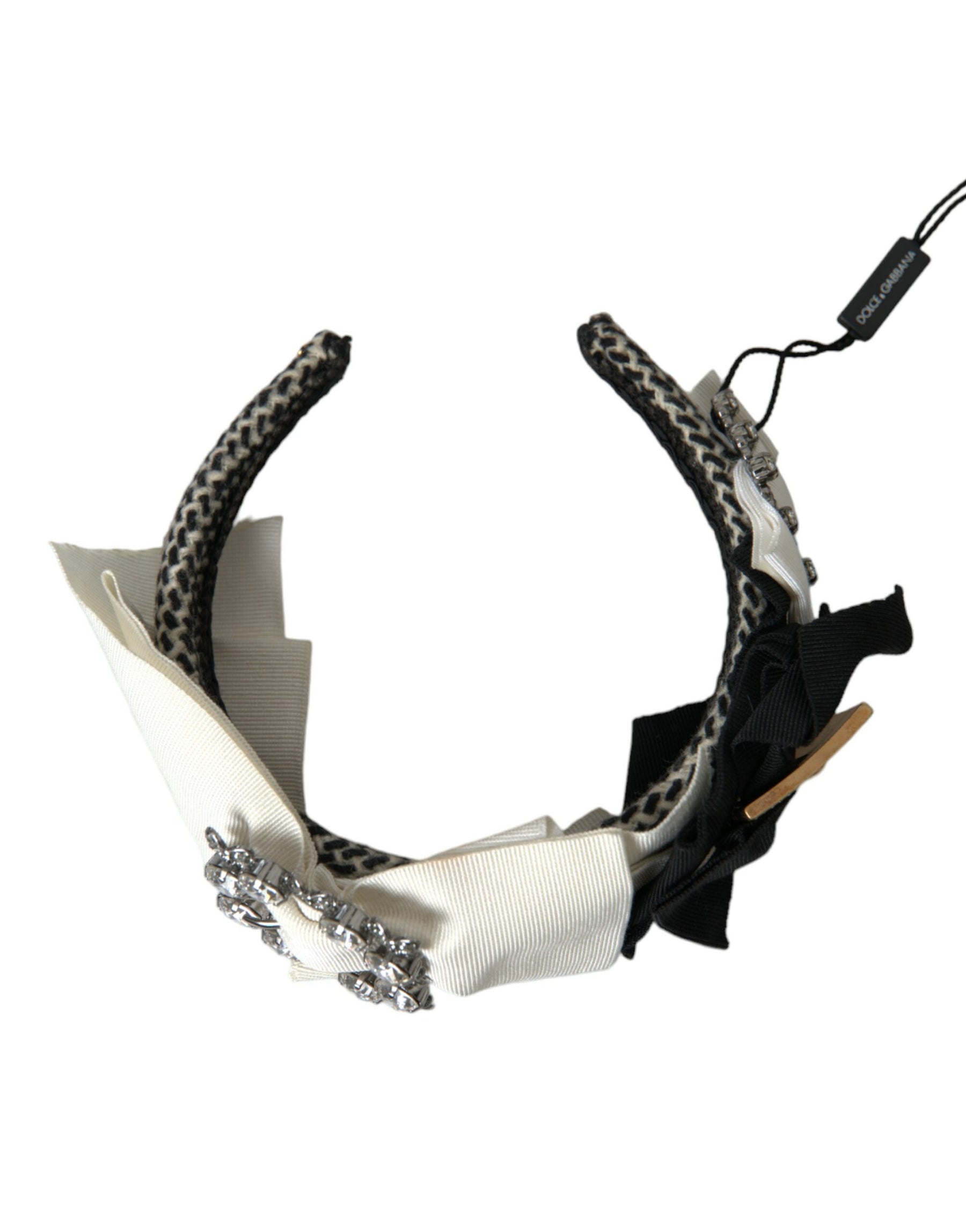 Dolce & Gabbana Multicolor Crystal Embellished Women Headband Diadem | Regal Royce