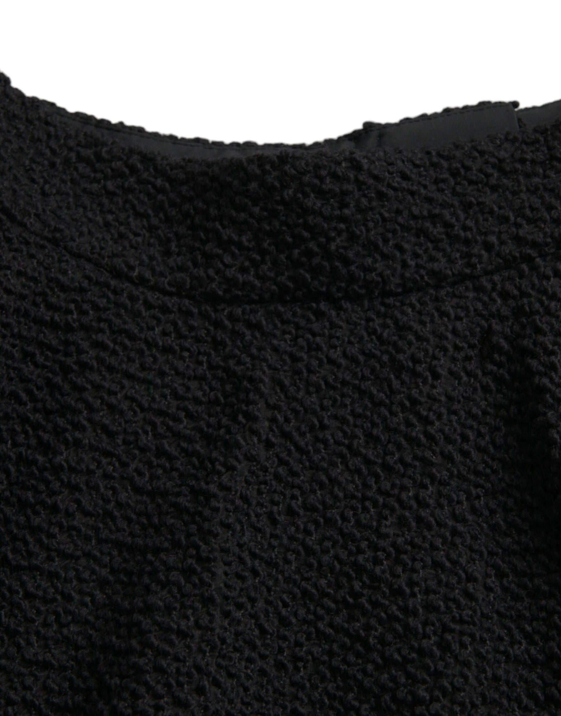 Dolce & Gabbana Black High Waist A-line Knee Length Skirt | Regal Royce