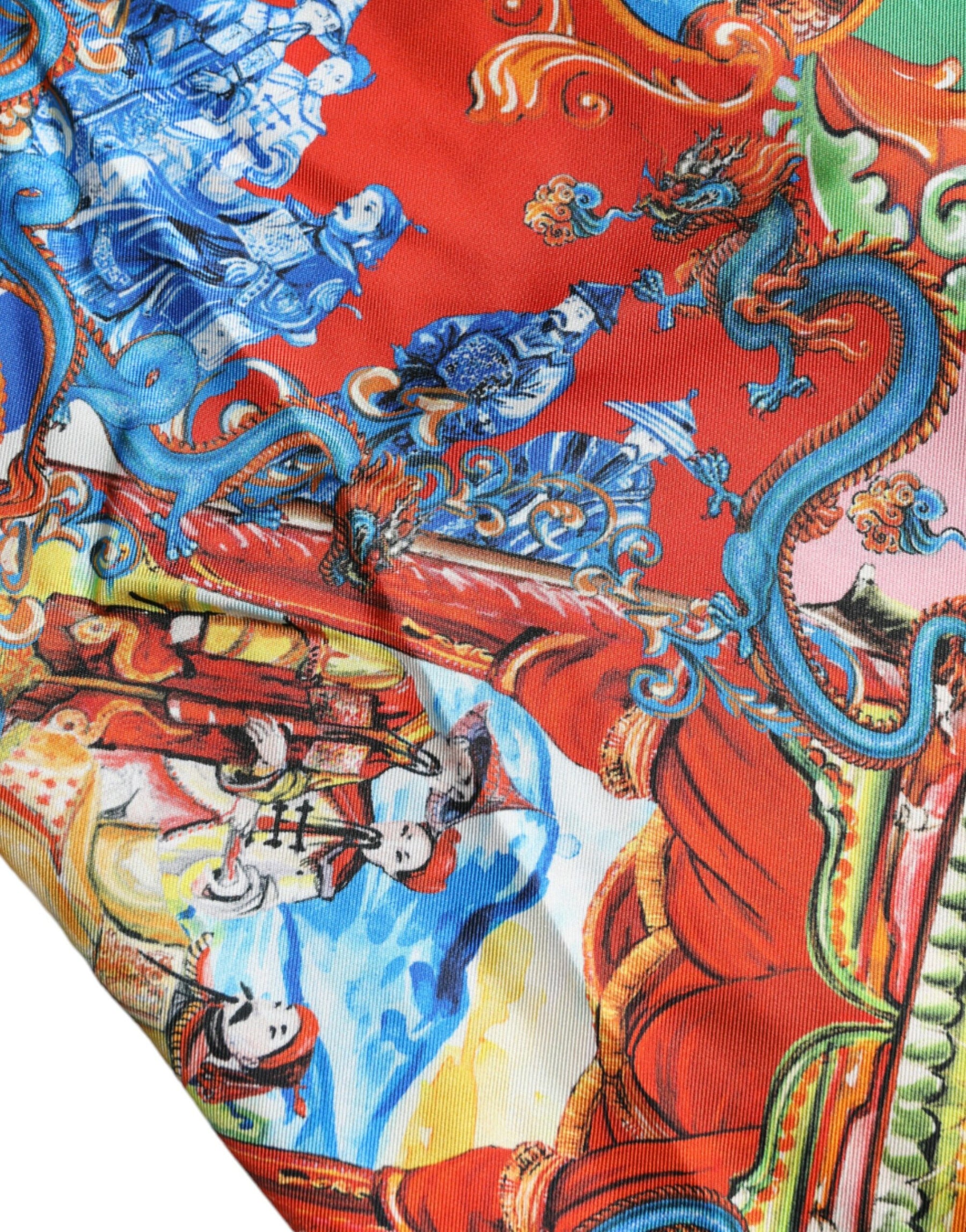 Dolce & Gabbana Multicolor Patterned Button Down Casual Shirt | Regal Royce