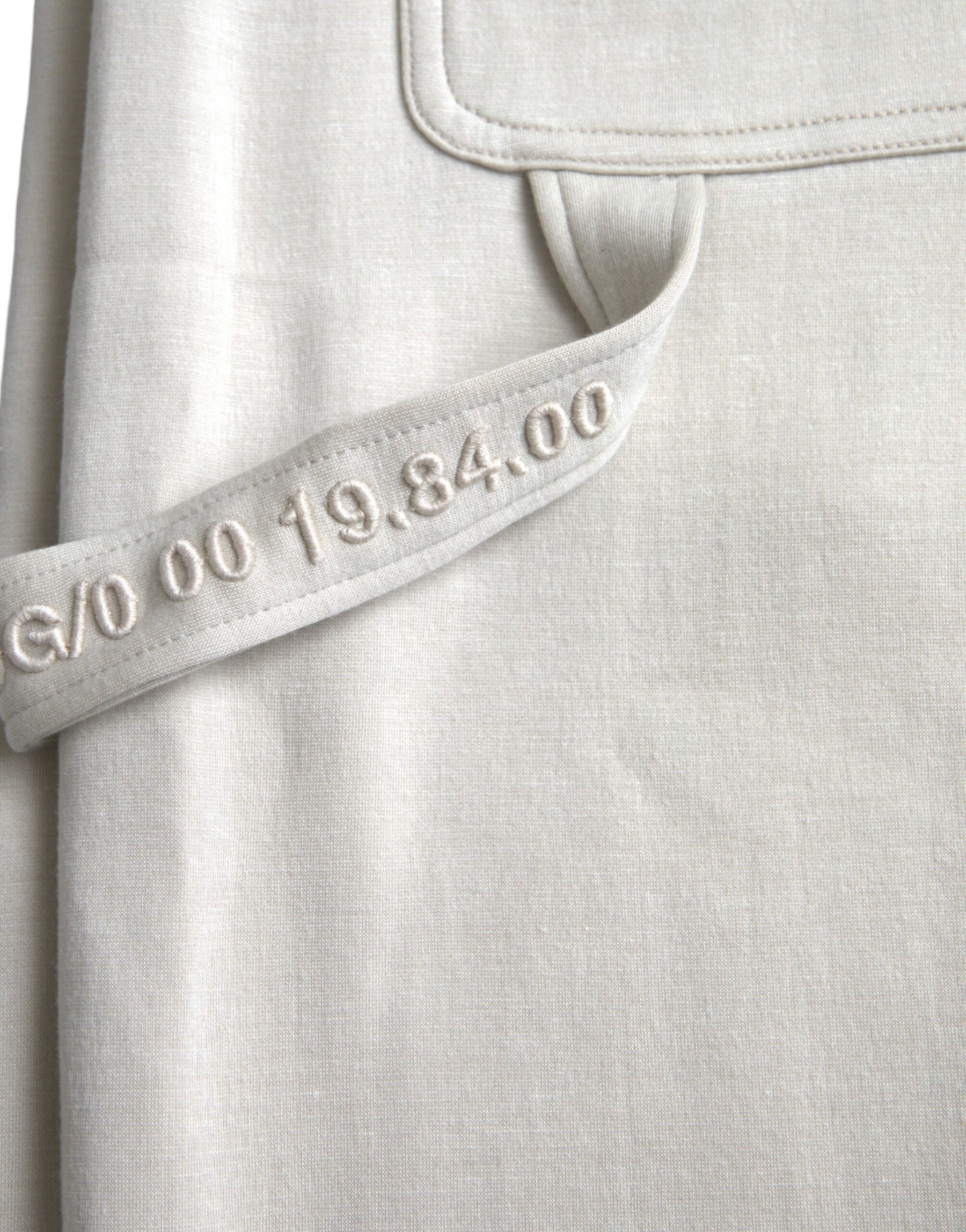 Dolce & Gabbana Off White Viscose Cargo Jogger Sweatpants Pants | Regal Royce