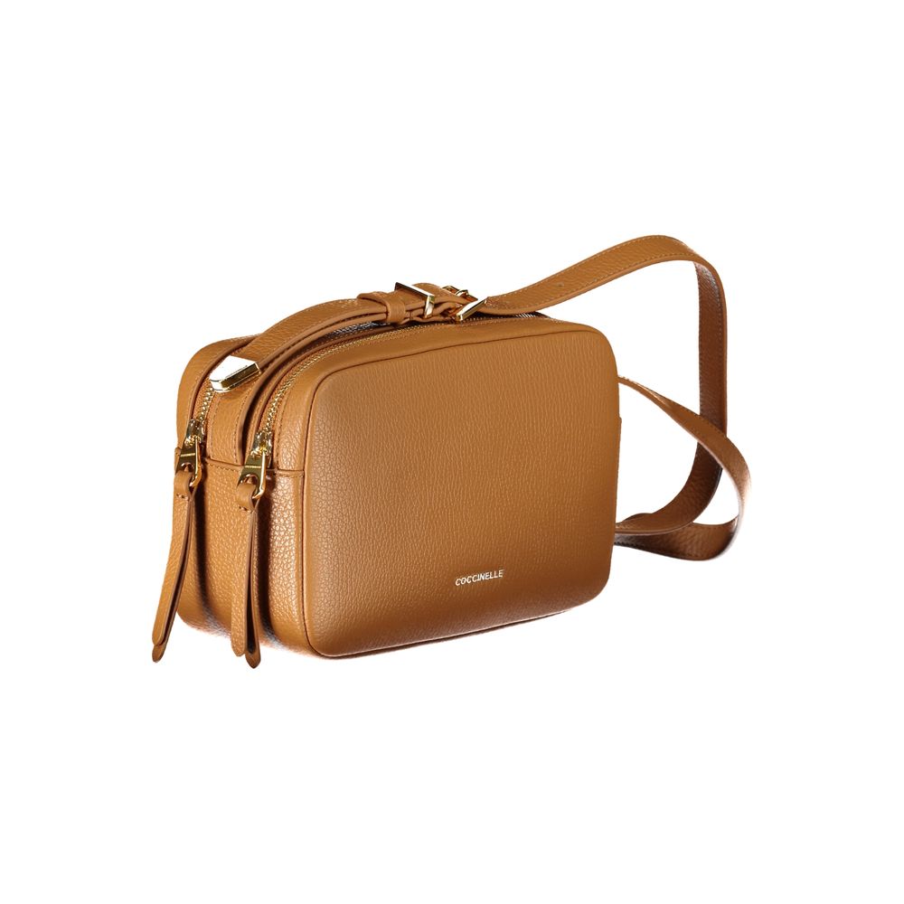Coccinelle Brown Leather Handbag | Regal Royce