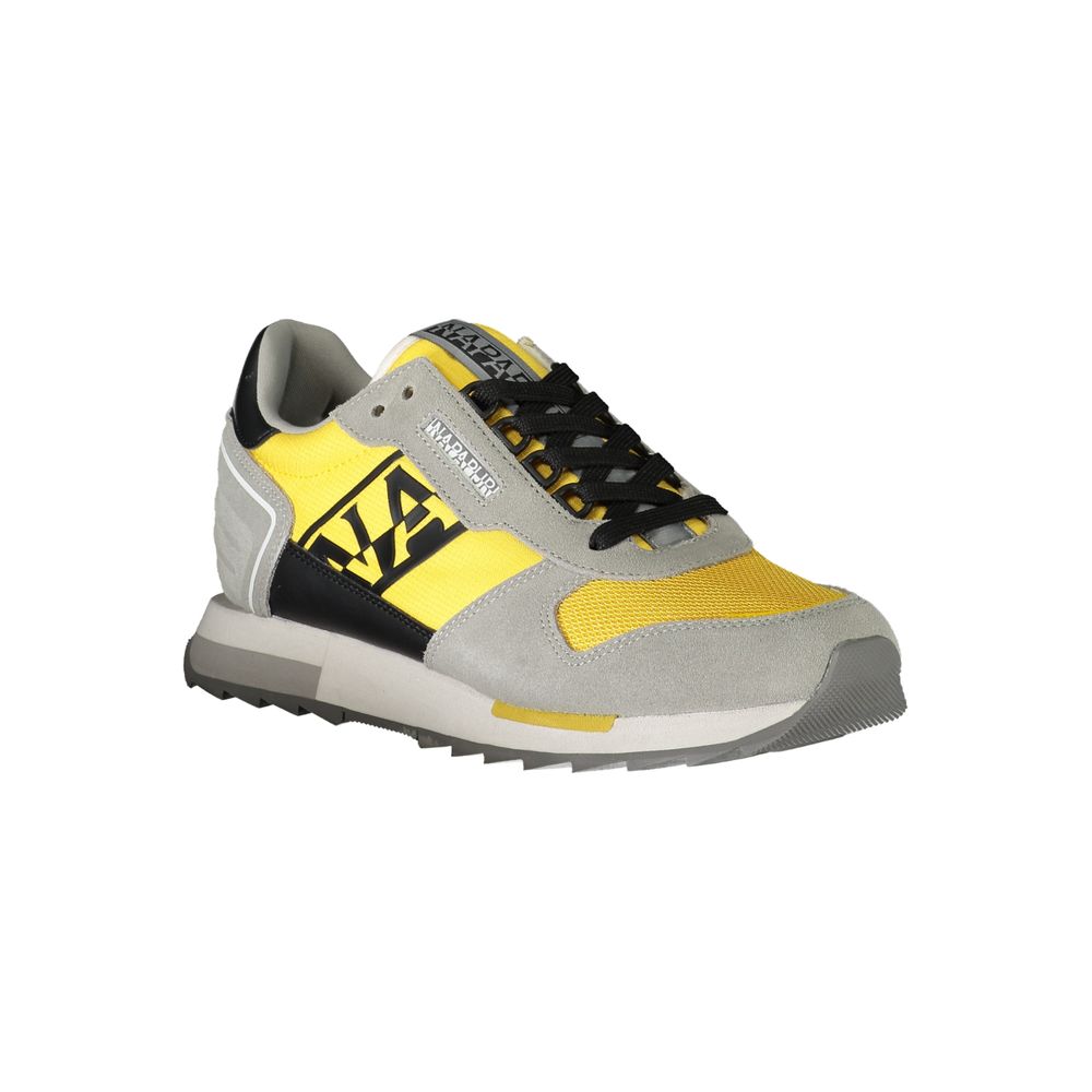 Napapijri Gray Polyester Sneaker | Regal Royce