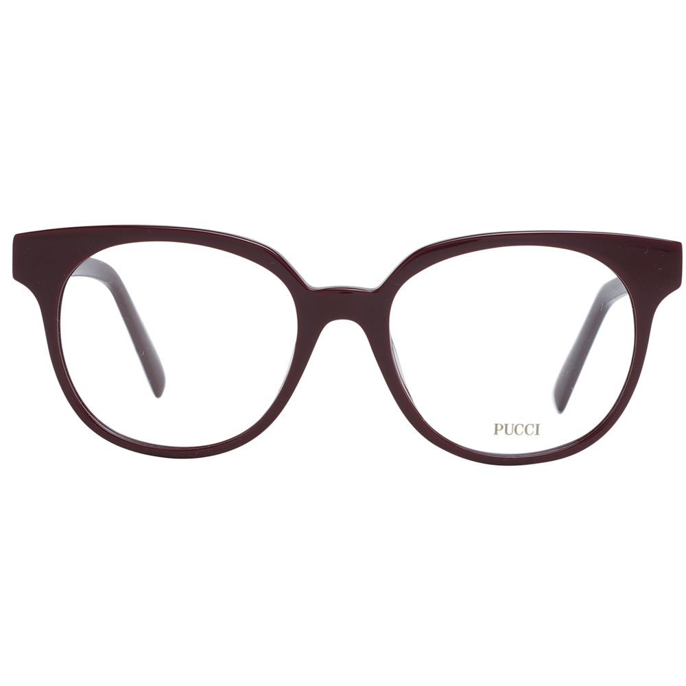 Emilio Pucci Burgundy Plastic Glasses (Frames) | Regal Royce