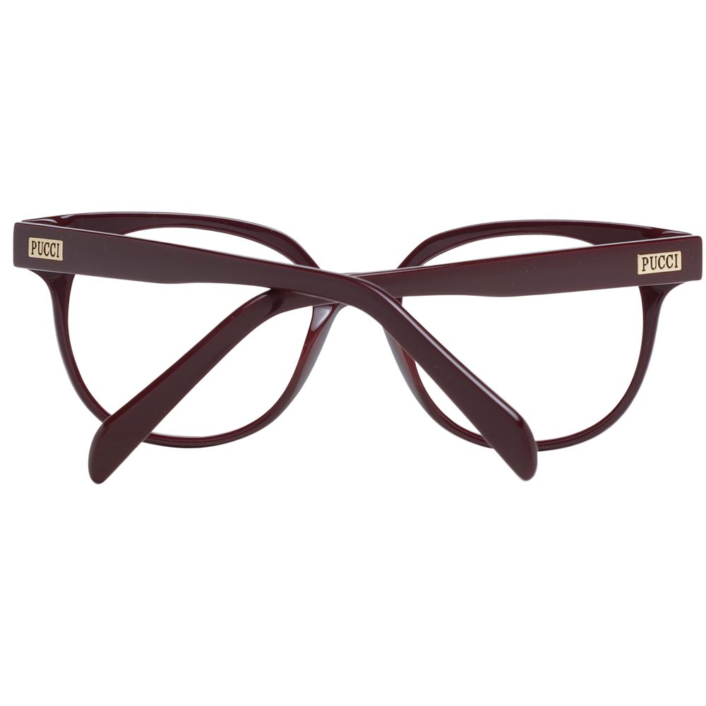 Emilio Pucci Burgundy Plastic Glasses (Frames) | Regal Royce