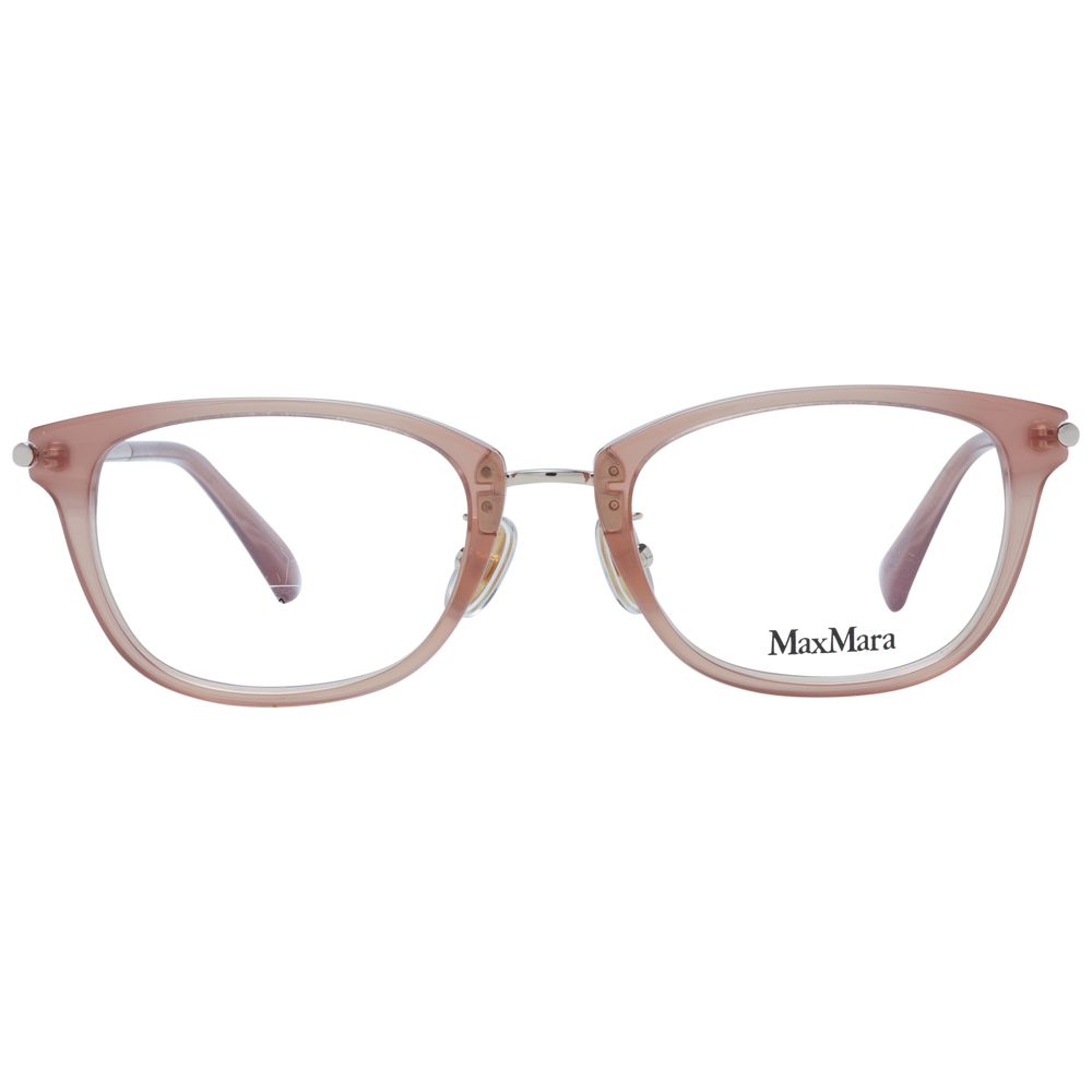 Max Mara Beige Plastic Glasses (Frames)