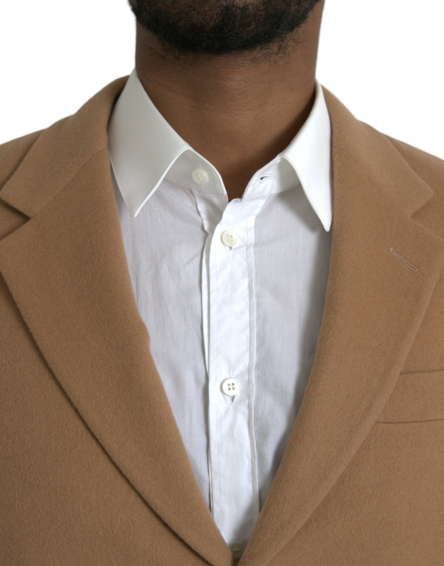 Prada Brown Cashmere 2 Piece Single Breasted Suit | Regal Royce