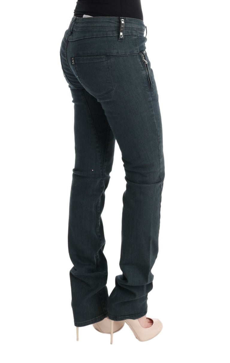 Costume National Gray Cotton Superslim Denim Jeans | Regal Royce