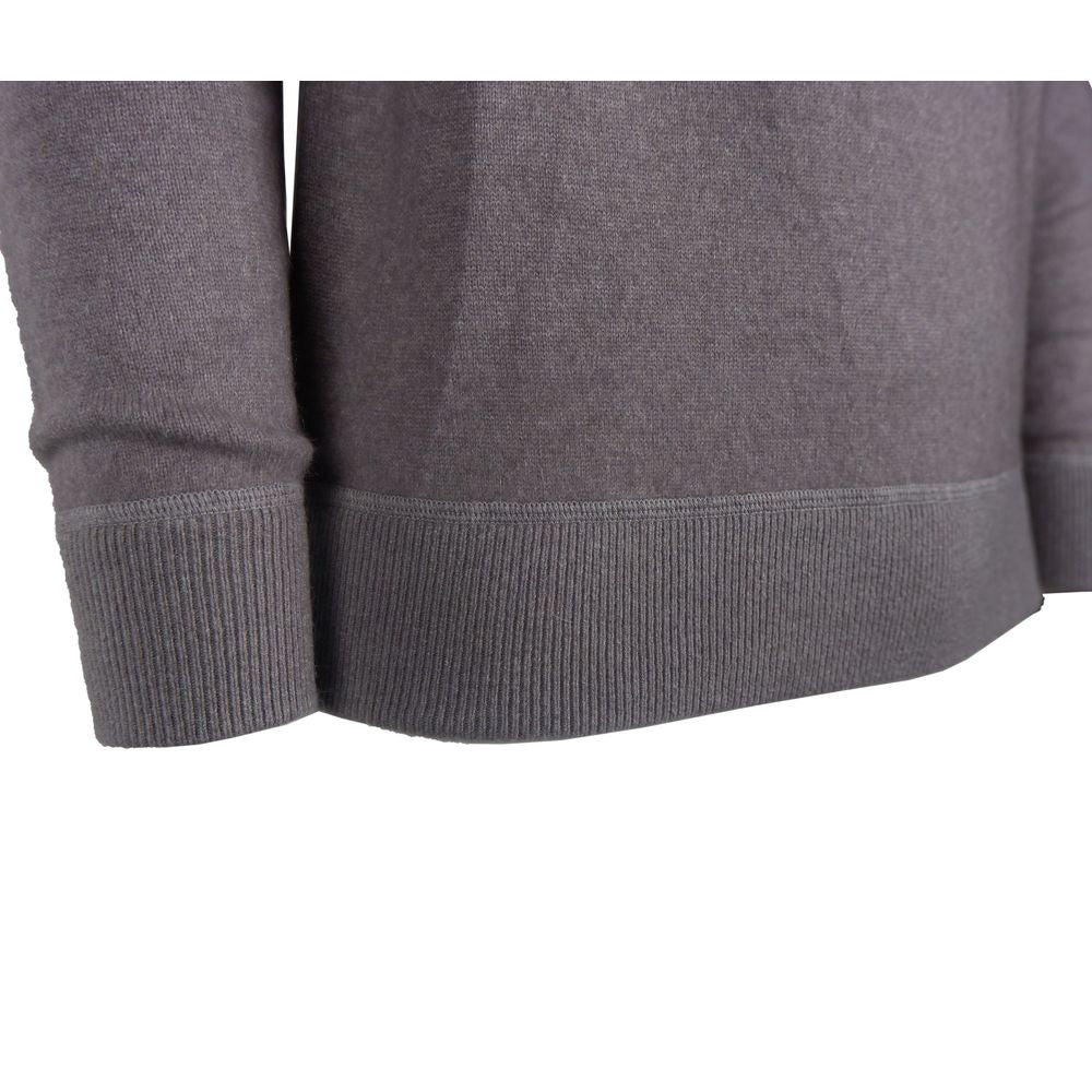 Emilio Romanelli Gray Cashmere Sweater