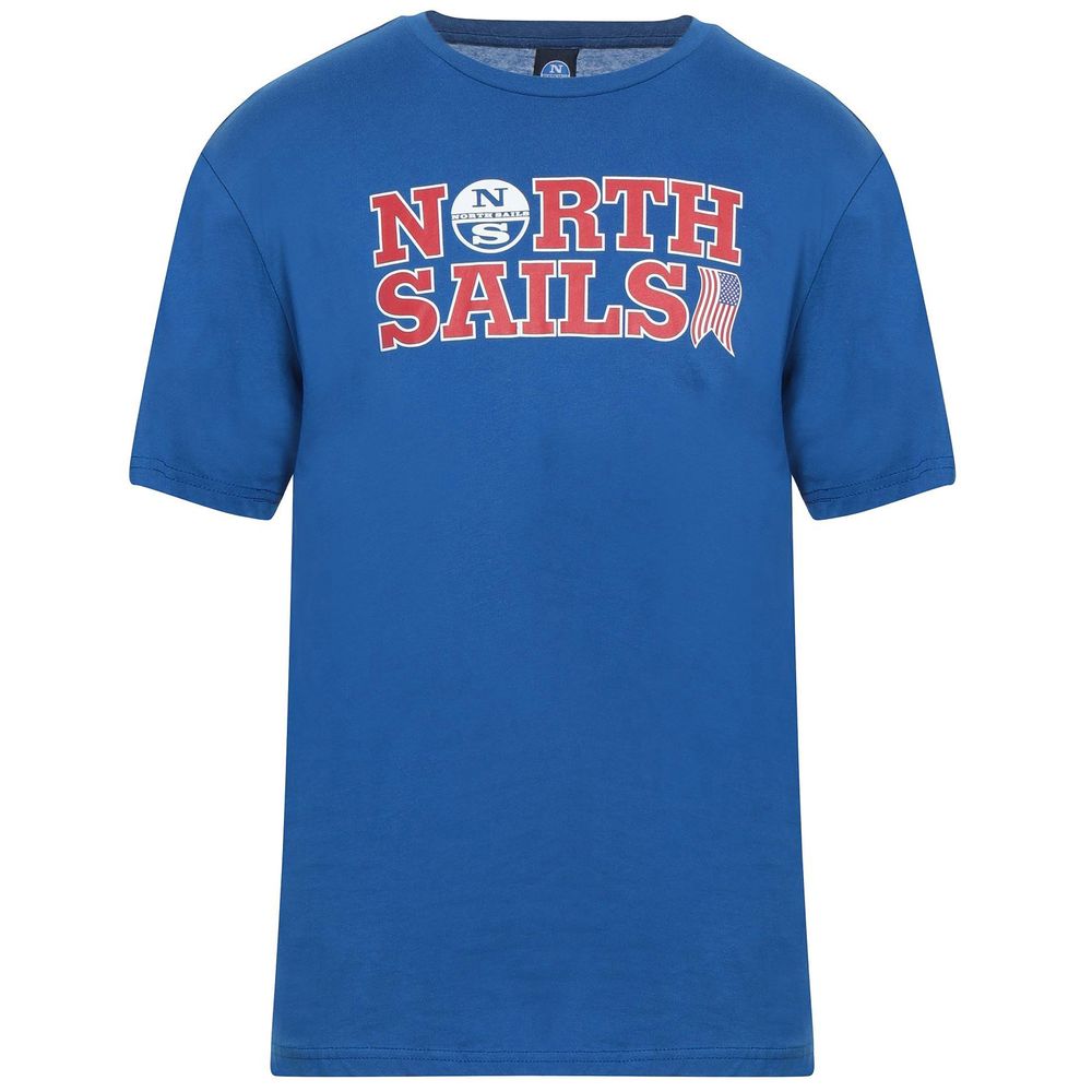North Sails Blue Cotton T-Shirt