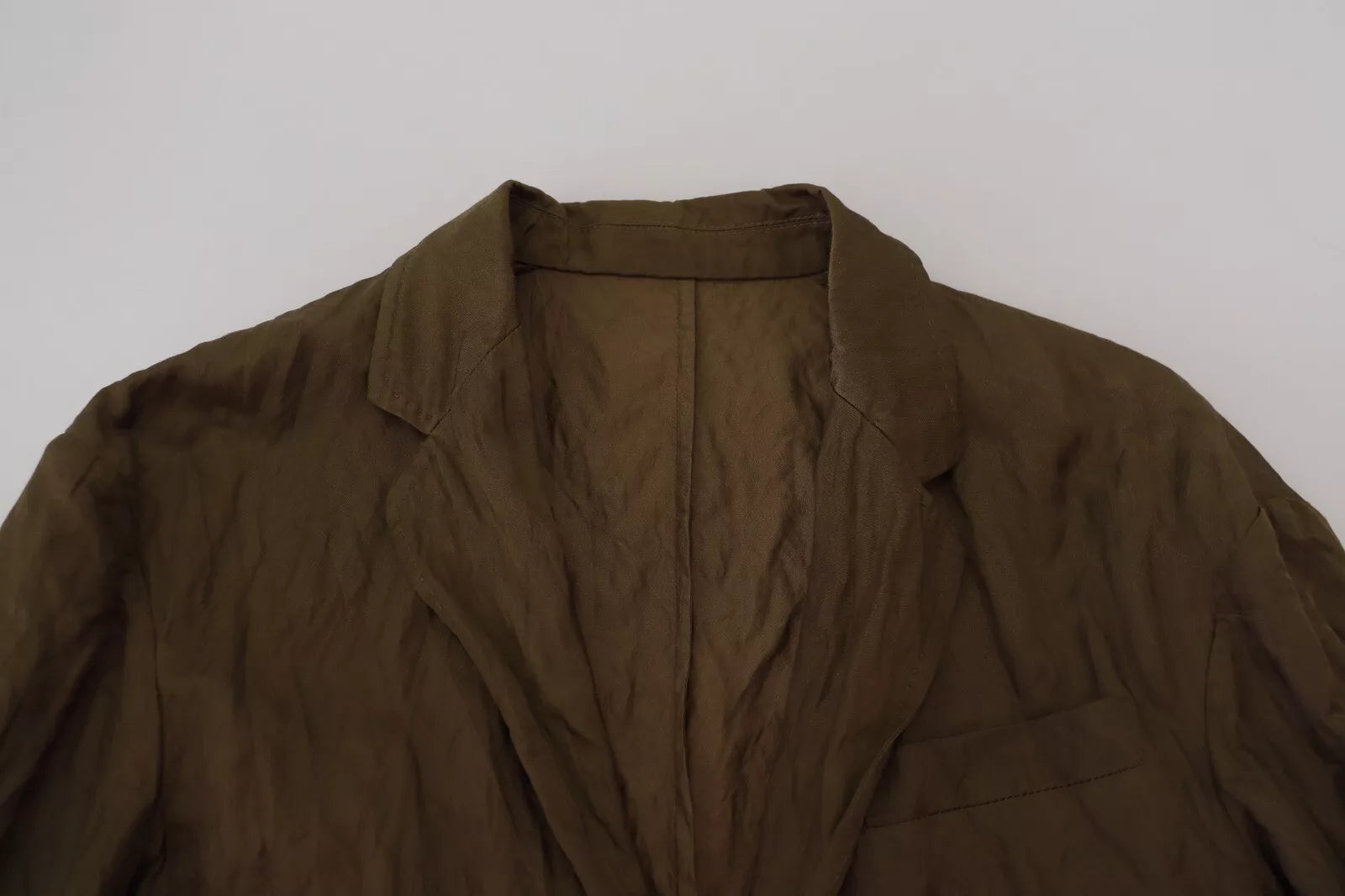 Dsquared² Green Single Breasted Men Coat Blazer Jacket | Regal Royce