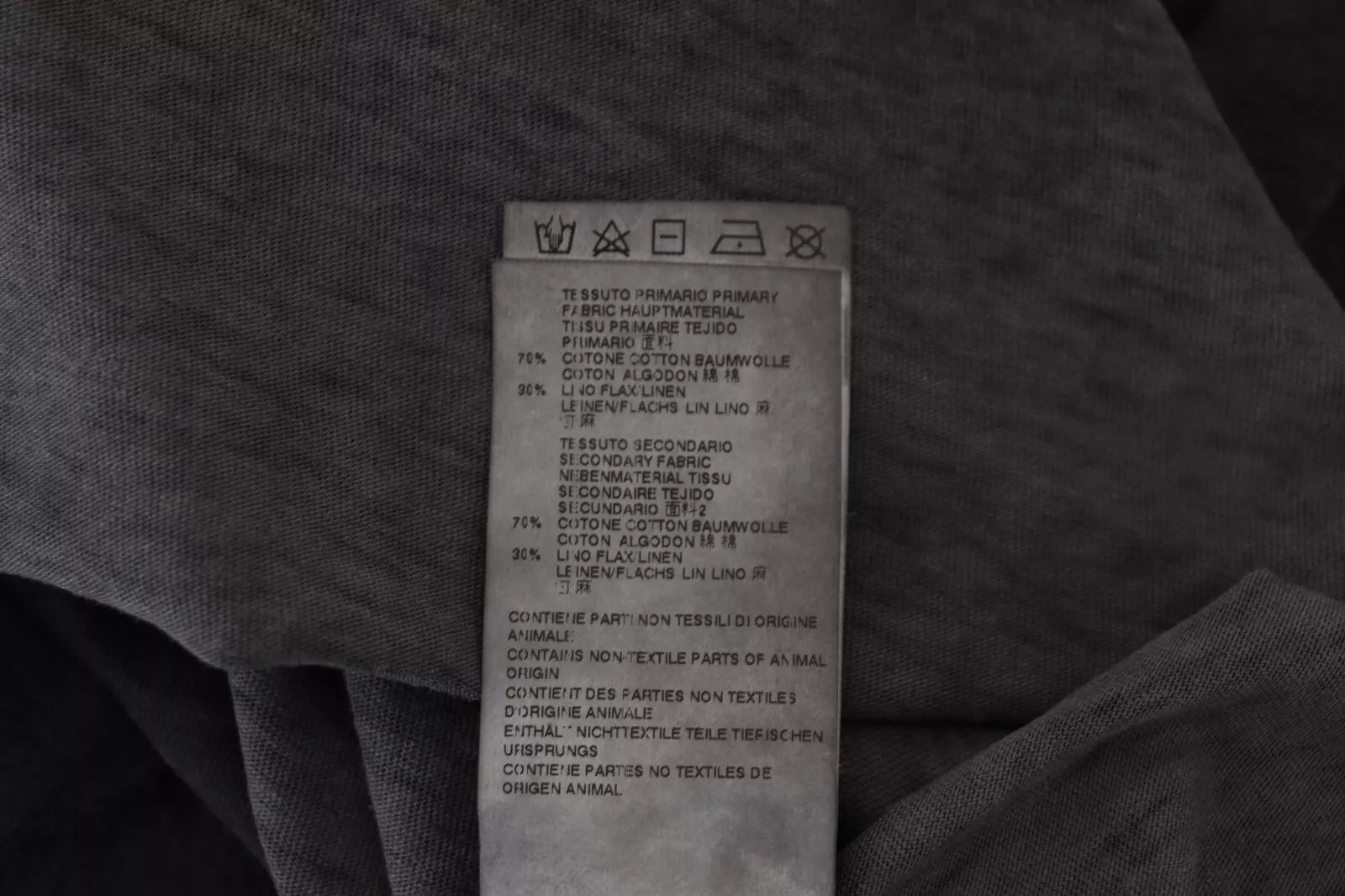 Dsquared² Black Cotton Linen Long Sleeves Pullover Sweater | Regal Royce