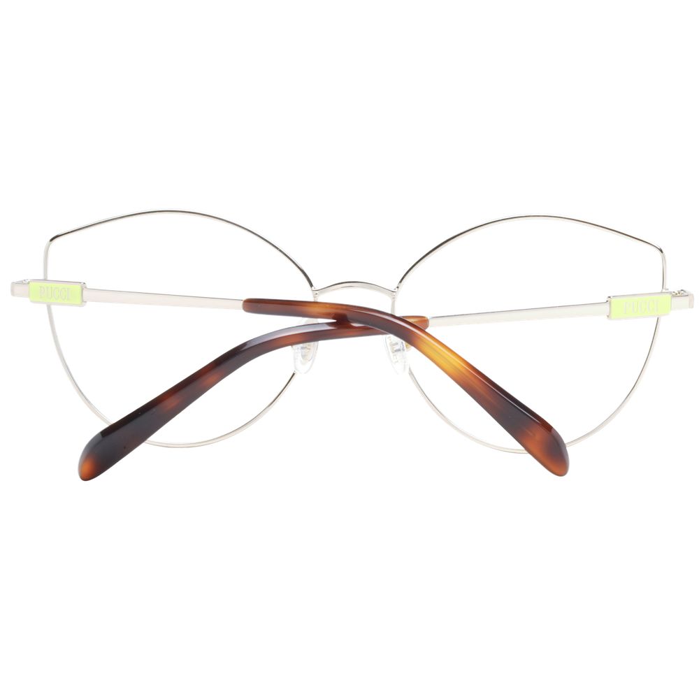 Emilio Pucci Silver Metal Glasses (Frames) | Regal Royce